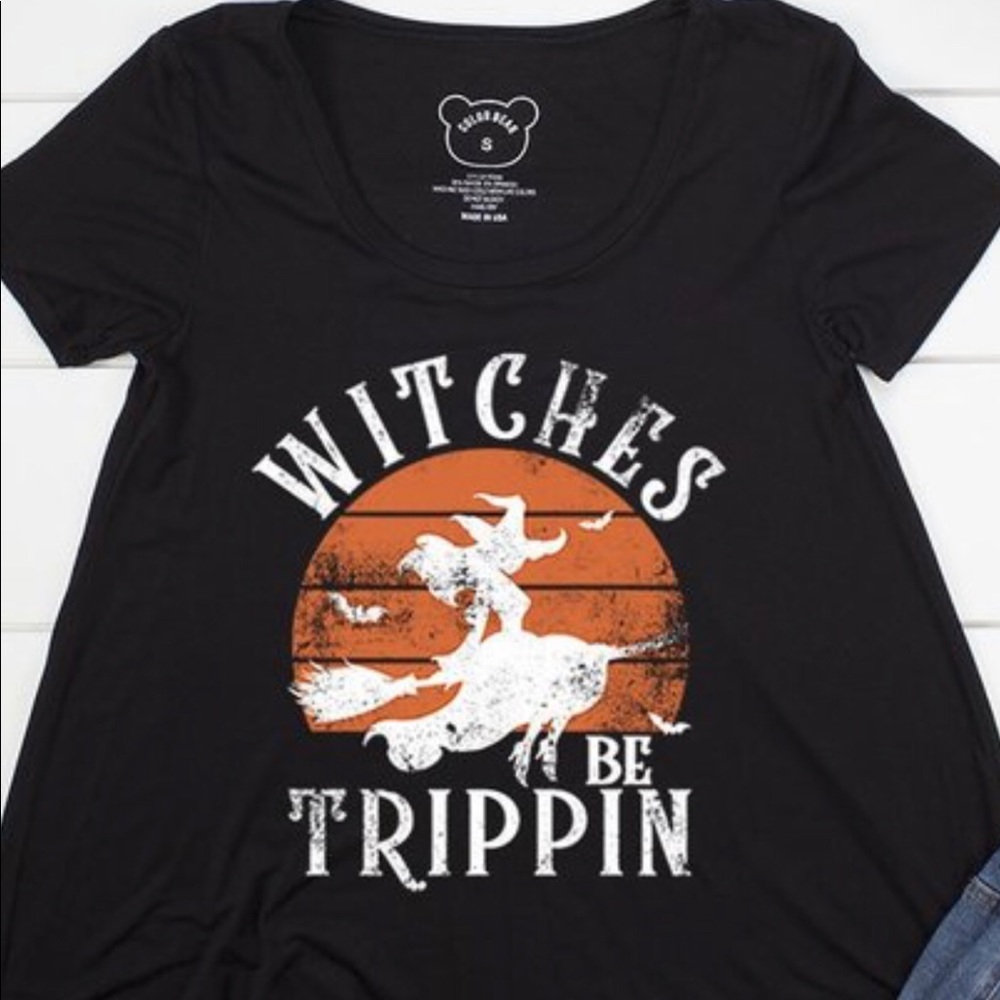 🚨🚨FLASH Sale🚨🚨Witches Be Tripping Top